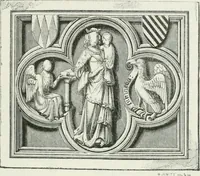 An illustration from An attempt to discriminate the styles of architecture in England : from the Conquest to the Reformation : with a sketch of the Grecian and Roman orders (1862)