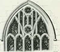 An illustration from An attempt to discriminate the styles of architecture in England : from the Conquest to the Reformation : with a sketch of the Grecian and Roman orders (1862)