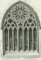 An illustration from An attempt to discriminate the styles of architecture in England : from the Conquest to the Reformation : with a sketch of the Grecian and Roman orders (1862)