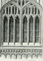 An illustration from An attempt to discriminate the styles of architecture in England : from the Conquest to the Reformation : with a sketch of the Grecian and Roman orders (1862)