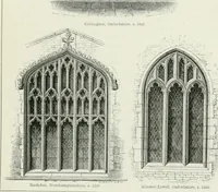 An illustration from An attempt to discriminate the styles of architecture in England : from the Conquest to the Reformation : with a sketch of the Grecian and Roman orders (1862)