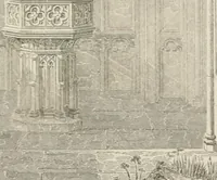 An illustration from An attempt to discriminate the styles of architecture in England : from the Conquest to the Reformation : with a sketch of the Grecian and Roman orders (1862)