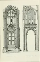 An illustration from An attempt to discriminate the styles of architecture in England : from the Conquest to the Reformation : with a sketch of the Grecian and Roman orders (1862)