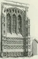An illustration from An attempt to discriminate the styles of architecture in England : from the Conquest to the Reformation : with a sketch of the Grecian and Roman orders (1862)