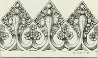 An illustration from An attempt to discriminate the styles of architecture in England : from the Conquest to the Reformation : with a sketch of the Grecian and Roman orders (1862)