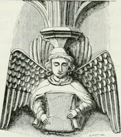 An illustration from An attempt to discriminate the styles of architecture in England : from the Conquest to the Reformation : with a sketch of the Grecian and Roman orders (1862)