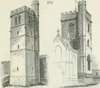 An illustration from An attempt to discriminate the styles of architecture in England : from the Conquest to the Reformation : with a sketch of the Grecian and Roman orders (1862)