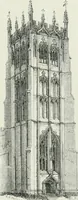 An illustration from An attempt to discriminate the styles of architecture in England : from the Conquest to the Reformation : with a sketch of the Grecian and Roman orders (1862)