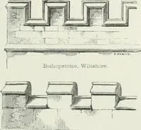 An illustration from An attempt to discriminate the styles of architecture in England : from the Conquest to the Reformation : with a sketch of the Grecian and Roman orders (1862)