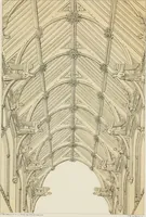 An illustration from An attempt to discriminate the styles of architecture in England : from the Conquest to the Reformation : with a sketch of the Grecian and Roman orders (1862)
