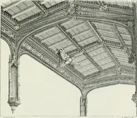 An illustration from An attempt to discriminate the styles of architecture in England : from the Conquest to the Reformation : with a sketch of the Grecian and Roman orders (1862)