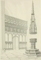 An illustration from An attempt to discriminate the styles of architecture in England : from the Conquest to the Reformation : with a sketch of the Grecian and Roman orders (1862)
