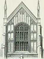An illustration from An attempt to discriminate the styles of architecture in England : from the Conquest to the Reformation : with a sketch of the Grecian and Roman orders (1862)