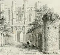 An illustration from An attempt to discriminate the styles of architecture in England : from the Conquest to the Reformation : with a sketch of the Grecian and Roman orders (1862)