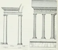An illustration from An attempt to discriminate the styles of architecture in England : from the Conquest to the Reformation : with a sketch of the Grecian and Roman orders (1862)