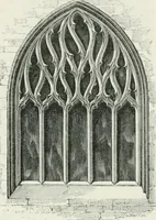 An illustration from An attempt to discriminate the styles of architecture in England : from the Conquest to the Reformation : with a sketch of the Grecian and Roman orders (1862)