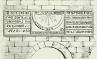 An illustration from An attempt to discriminate the styles of architecture in England : from the Conquest to the Reformation : with a sketch of the Grecian and Roman orders (1862)