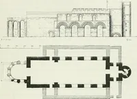 An illustration from An attempt to discriminate the styles of architecture in England : from the Conquest to the Reformation : with a sketch of the Grecian and Roman orders (1862)