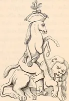 An illustration from England under the house of Hanover; : its history and condition during the reigns of the three Georges, illustrated from the caricatures and satires of the day. (1848)