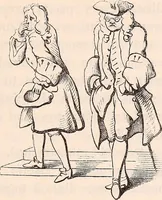 An illustration from England under the house of Hanover; : its history and condition during the reigns of the three Georges, illustrated from the caricatures and satires of the day. (1848)