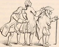 An illustration from England under the house of Hanover; : its history and condition during the reigns of the three Georges, illustrated from the caricatures and satires of the day. (1848)
