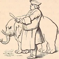 An illustration from England under the house of Hanover; : its history and condition during the reigns of the three Georges, illustrated from the caricatures and satires of the day. (1848)