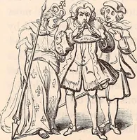 An illustration from England under the house of Hanover; : its history and condition during the reigns of the three Georges, illustrated from the caricatures and satires of the day. (1848)