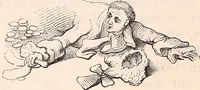 An illustration from England under the house of Hanover; : its history and condition during the reigns of the three Georges, illustrated from the caricatures and satires of the day. (1848)