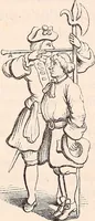 An illustration from England under the house of Hanover; : its history and condition during the reigns of the three Georges, illustrated from the caricatures and satires of the day. (1848)