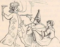 An illustration from England under the house of Hanover; : its history and condition during the reigns of the three Georges, illustrated from the caricatures and satires of the day. (1848)