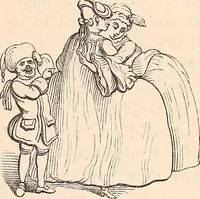 An illustration from England under the house of Hanover; : its history and condition during the reigns of the three Georges, illustrated from the caricatures and satires of the day. (1848)