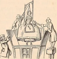 An illustration from England under the house of Hanover; : its history and condition during the reigns of the three Georges, illustrated from the caricatures and satires of the day. (1848)