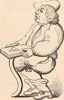 An illustration from England under the house of Hanover; : its history and condition during the reigns of the three Georges, illustrated from the caricatures and satires of the day. (1848)
