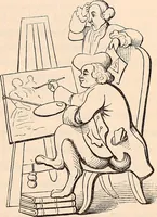 An illustration from England under the house of Hanover; : its history and condition during the reigns of the three Georges, illustrated from the caricatures and satires of the day. (1848)