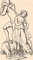 An illustration from England under the house of Hanover; : its history and condition during the reigns of the three Georges, illustrated from the caricatures and satires of the day. (1848)