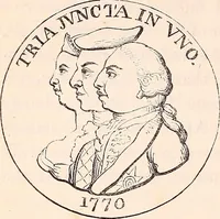 An illustration from England under the house of Hanover; : its history and condition during the reigns of the three Georges, illustrated from the caricatures and satires of the day. (1848)