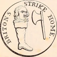 An illustration from England under the house of Hanover; : its history and condition during the reigns of the three Georges, illustrated from the caricatures and satires of the day. (1848)