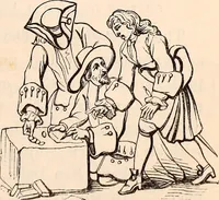 An illustration from England under the house of Hanover; : its history and condition during the reigns of the three Georges, illustrated from the caricatures and satires of the day. (1848)