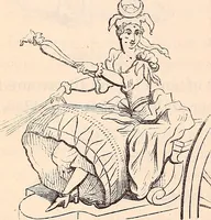 An illustration from England under the house of Hanover; : its history and condition during the reigns of the three Georges, illustrated from the caricatures and satires of the day. (1848)