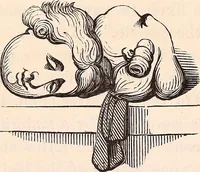 An illustration from England under the house of Hanover; : its history and condition during the reigns of the three Georges, illustrated from the caricatures and satires of the day. (1848)