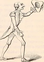 An illustration from England under the house of Hanover; : its history and condition during the reigns of the three Georges, illustrated from the caricatures and satires of the day. (1848)
