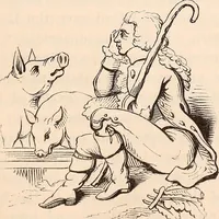 An illustration from England under the house of Hanover; : its history and condition during the reigns of the three Georges, illustrated from the caricatures and satires of the day. (1848)