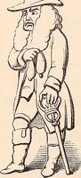An illustration from England under the house of Hanover; : its history and condition during the reigns of the three Georges, illustrated from the caricatures and satires of the day. (1848)