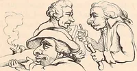 Picture 95 of 183 from England under the house of Hanover; : its history and condition during the reigns of the three Georges, illustrated from the caricatures and satires of the day. (1848), leaf 240