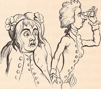 Picture 97 of 183 from England under the house of Hanover; : its history and condition during the reigns of the three Georges, illustrated from the caricatures and satires of the day. (1848), leaf 249