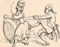 Picture 98 of 183 from England under the house of Hanover; : its history and condition during the reigns of the three Georges, illustrated from the caricatures and satires of the day. (1848), leaf 256