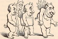 Picture 107 of 183 from England under the house of Hanover; : its history and condition during the reigns of the three Georges, illustrated from the caricatures and satires of the day. (1848), leaf 300