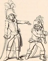 An illustration from England under the house of Hanover; : its history and condition during the reigns of the three Georges, illustrated from the caricatures and satires of the day. (1848)