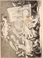 An illustration from England under the house of Hanover; : its history and condition during the reigns of the three Georges, illustrated from the caricatures and satires of the day. (1848)