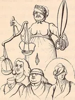 Picture 5 of 183 from England under the house of Hanover; : its history and condition during the reigns of the three Georges, illustrated from the caricatures and satires of the day. (1848), leaf 33